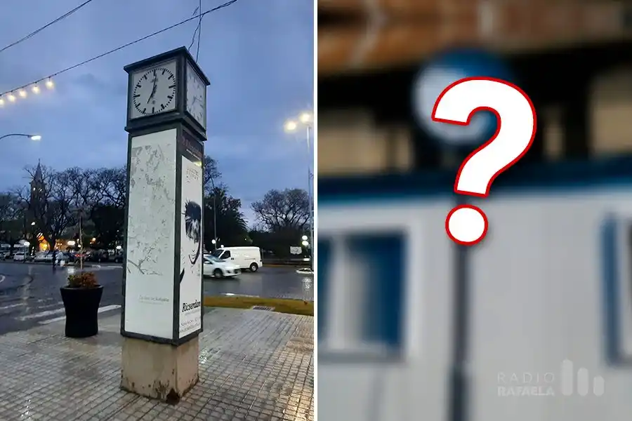 Removieron el reloj que estaba en el primer cantero de Bv. Santa Fe: ¿qué va a pasar con él?
