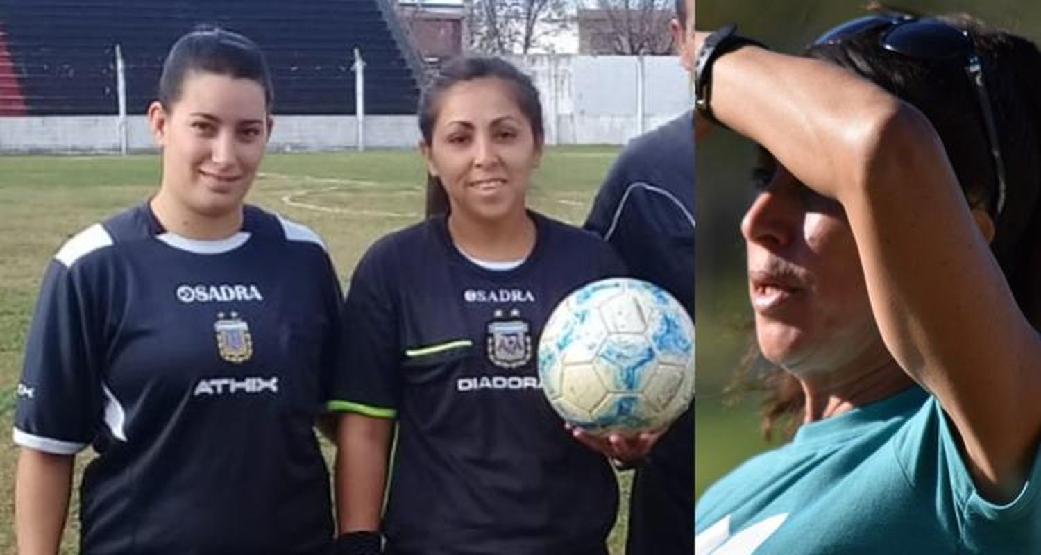 Antonela Romero, Daiana García y Marcela Gauna, las mujeres sampedrinas que rompen el molde en el arbitraje