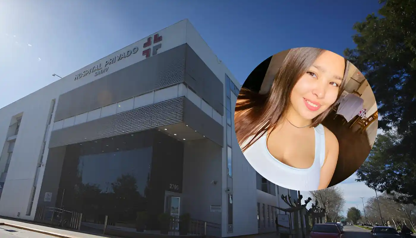 La joven permanece internada en el Hospital Privado Sadiv.