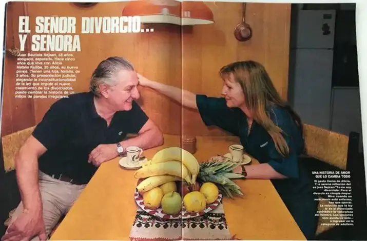 Ley de Divorcio: a 30 años de la historia de amor que cambió el Código Civil