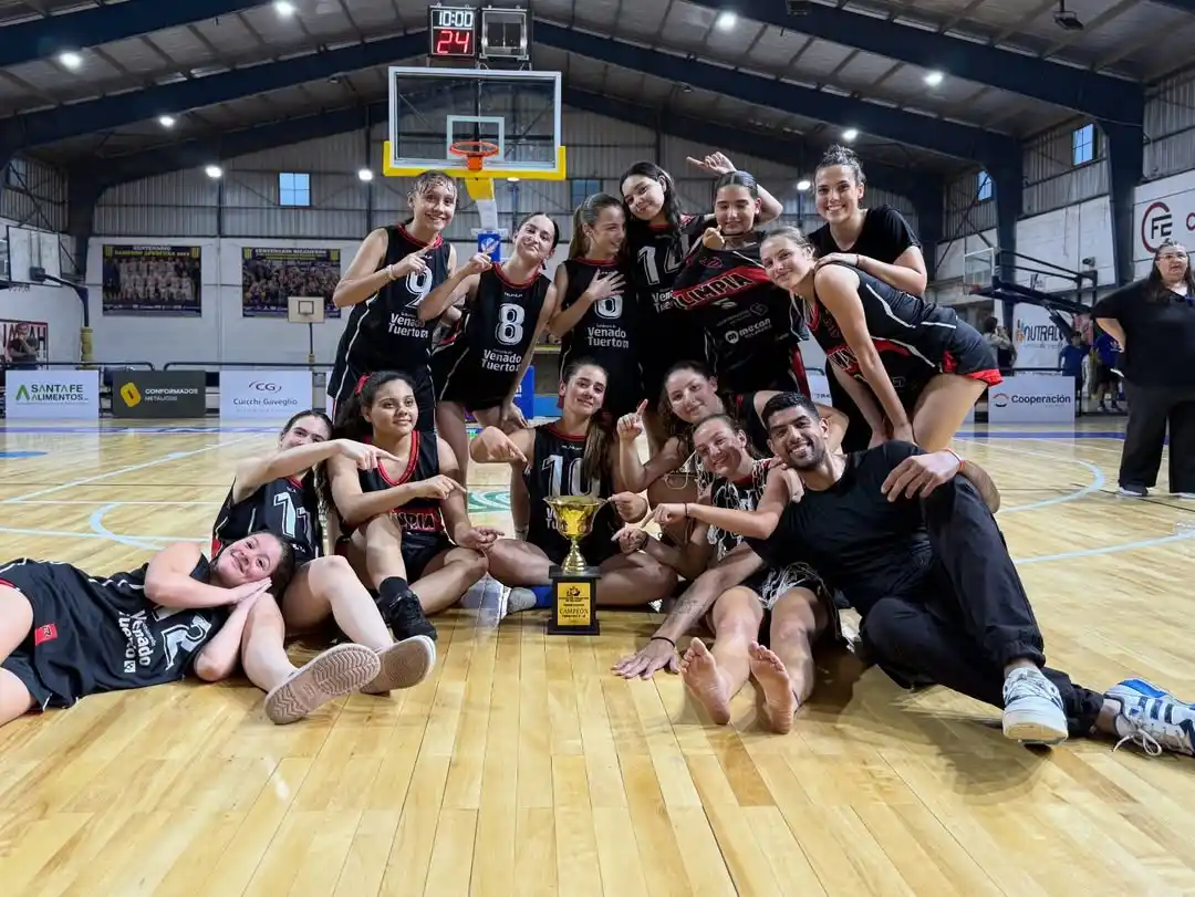 Las U15 le dieron el cuarto título en el año para el femenino de Olimpia BBC. Foto: Nasif Raies.