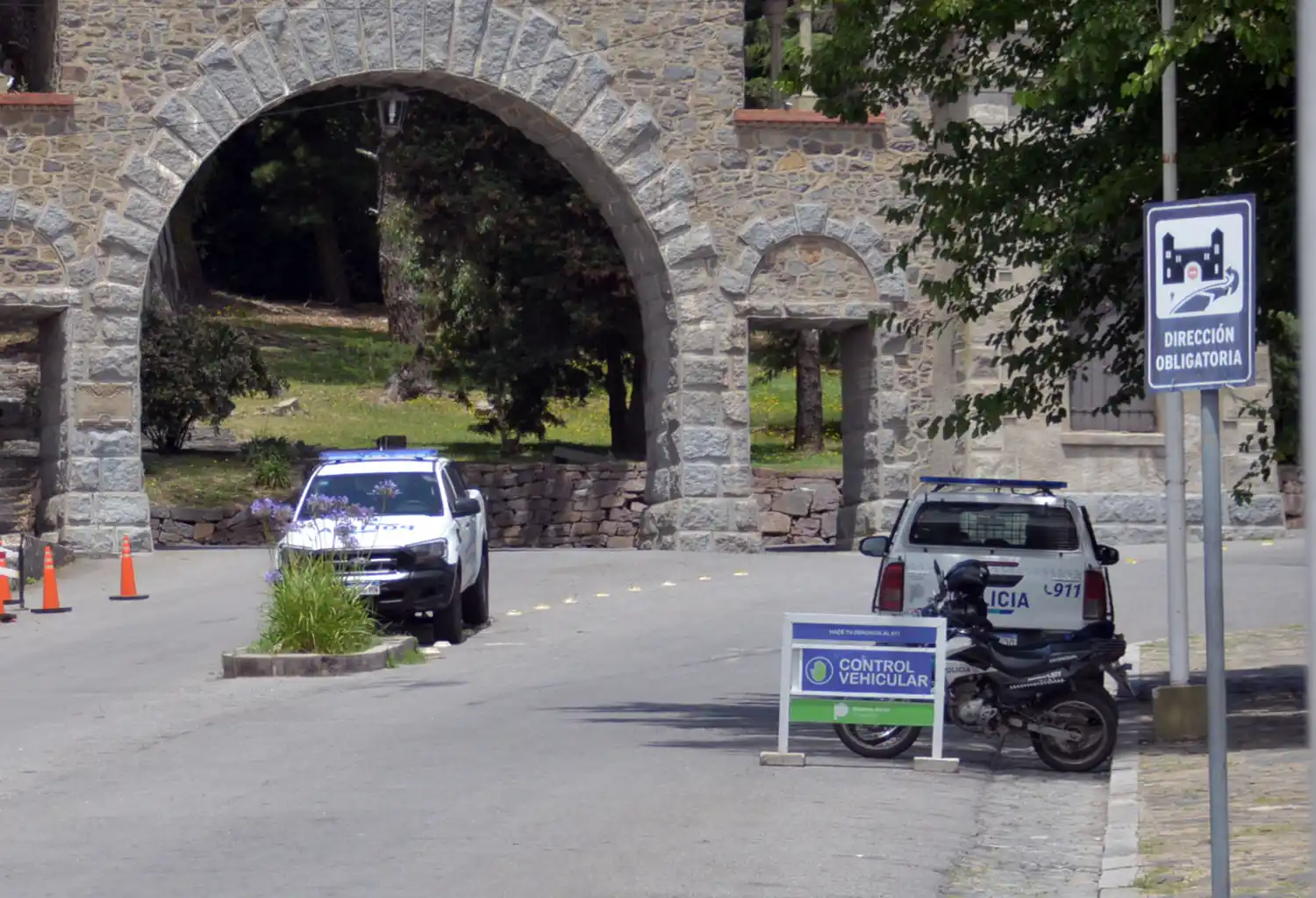 Los operativos se esparcieron por distintos puntos estratégicos de la ciudad.