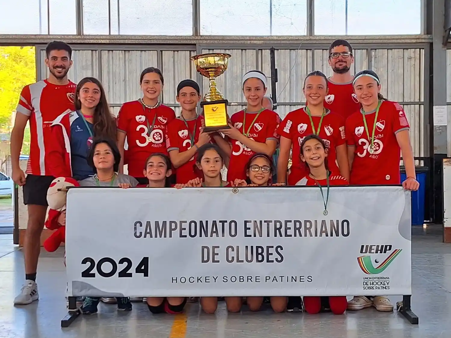 Independiente se ganó el derecho a participar del Campeonato Argentino de Cadetes como campeón entrerriano de la categoría.