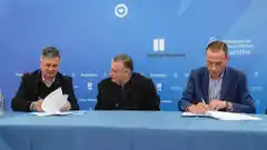 Se firmó el contrato de obra para avanzar en la variante Las Flores – Ruta 30 sobre la Ruta Nacional 3