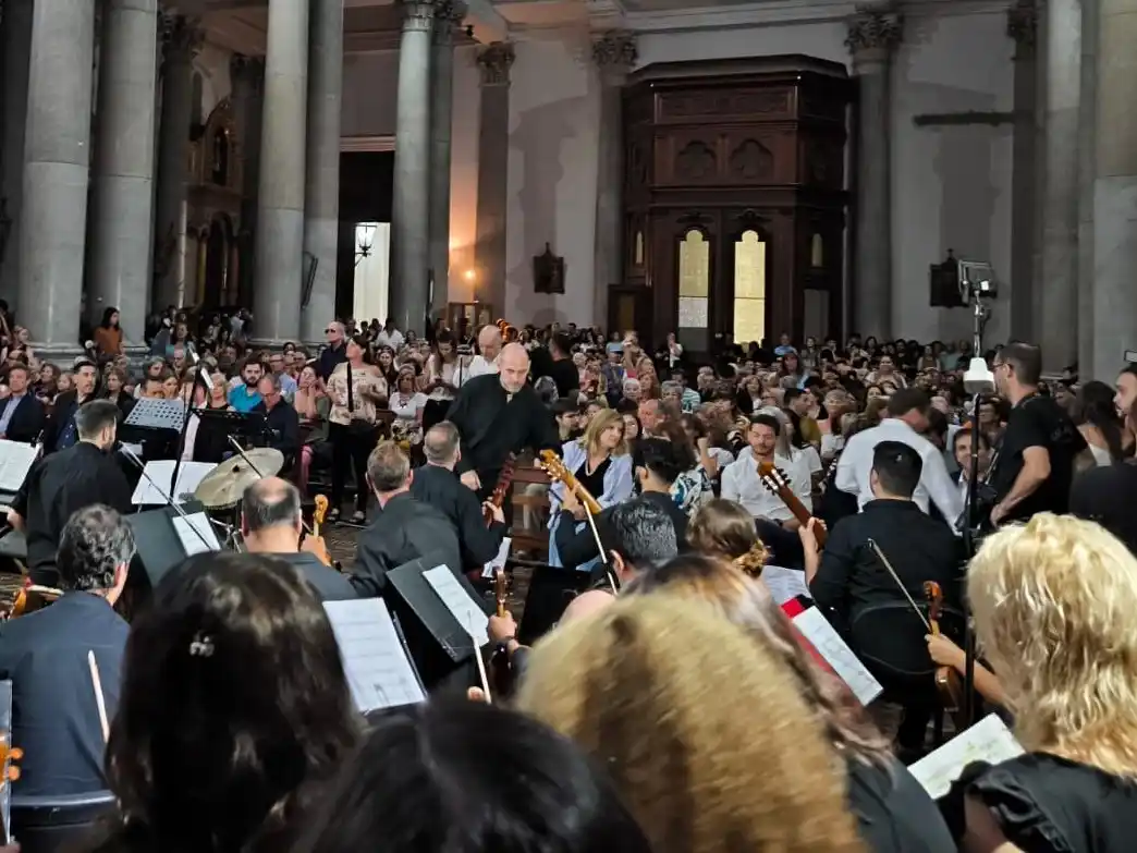 El Ensamble “Juan Sebastián” participó en el concierto “Música por la Paz”