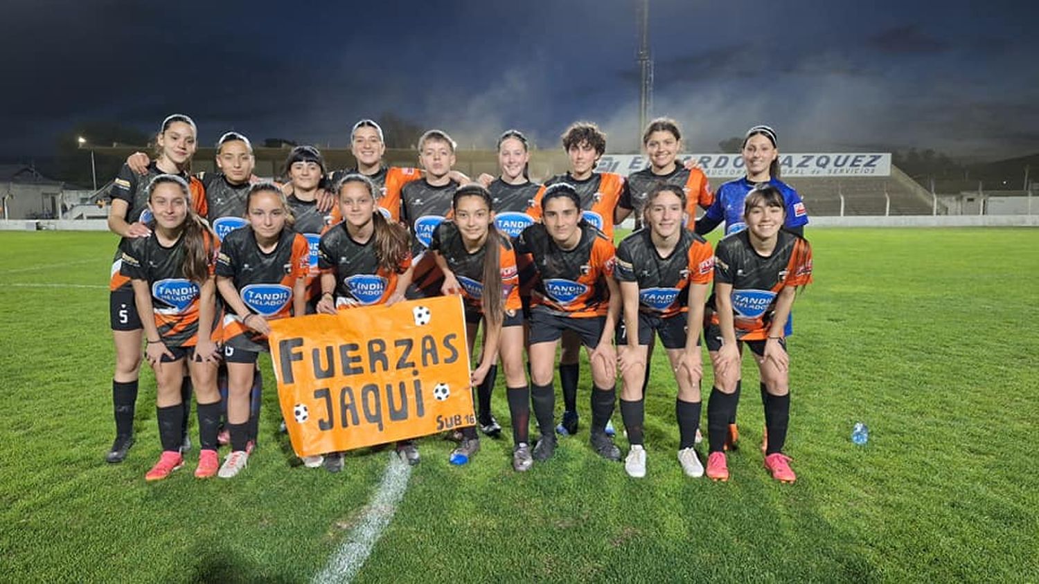 FOTO LIGA TANDILENSE DE FÚTBOL El Potrero se coronó en Sub 16.