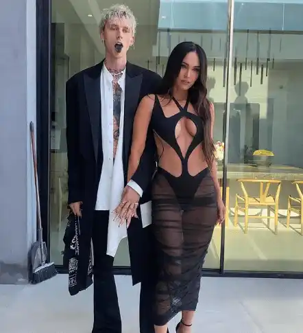 Megan Fox y Machine Gun Kelly. Foto Instagram