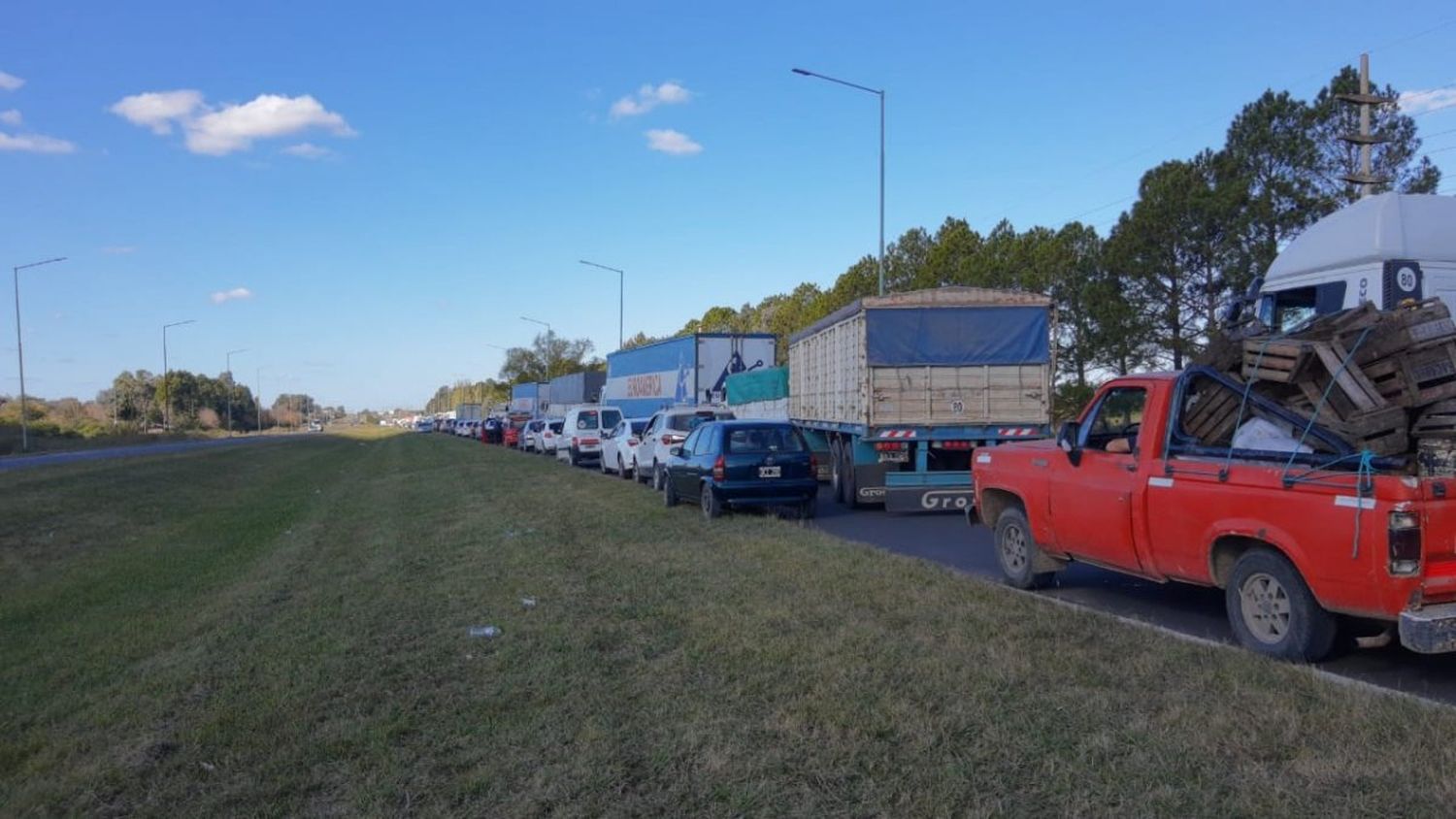 En hora pico, la demora fue de más de dos horas