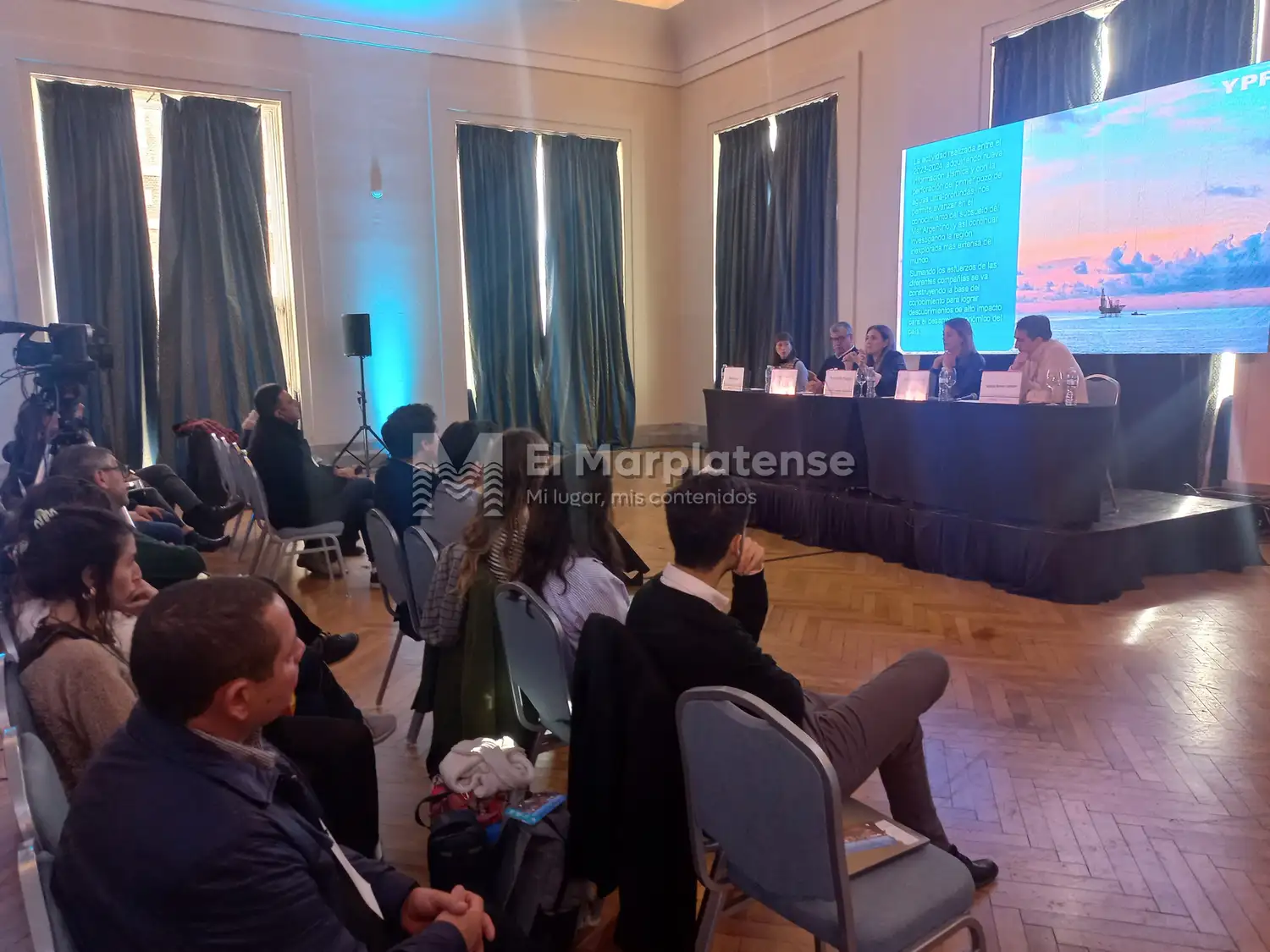 Desarrollo del congreso productivo bonaerense en Mar del Plata.