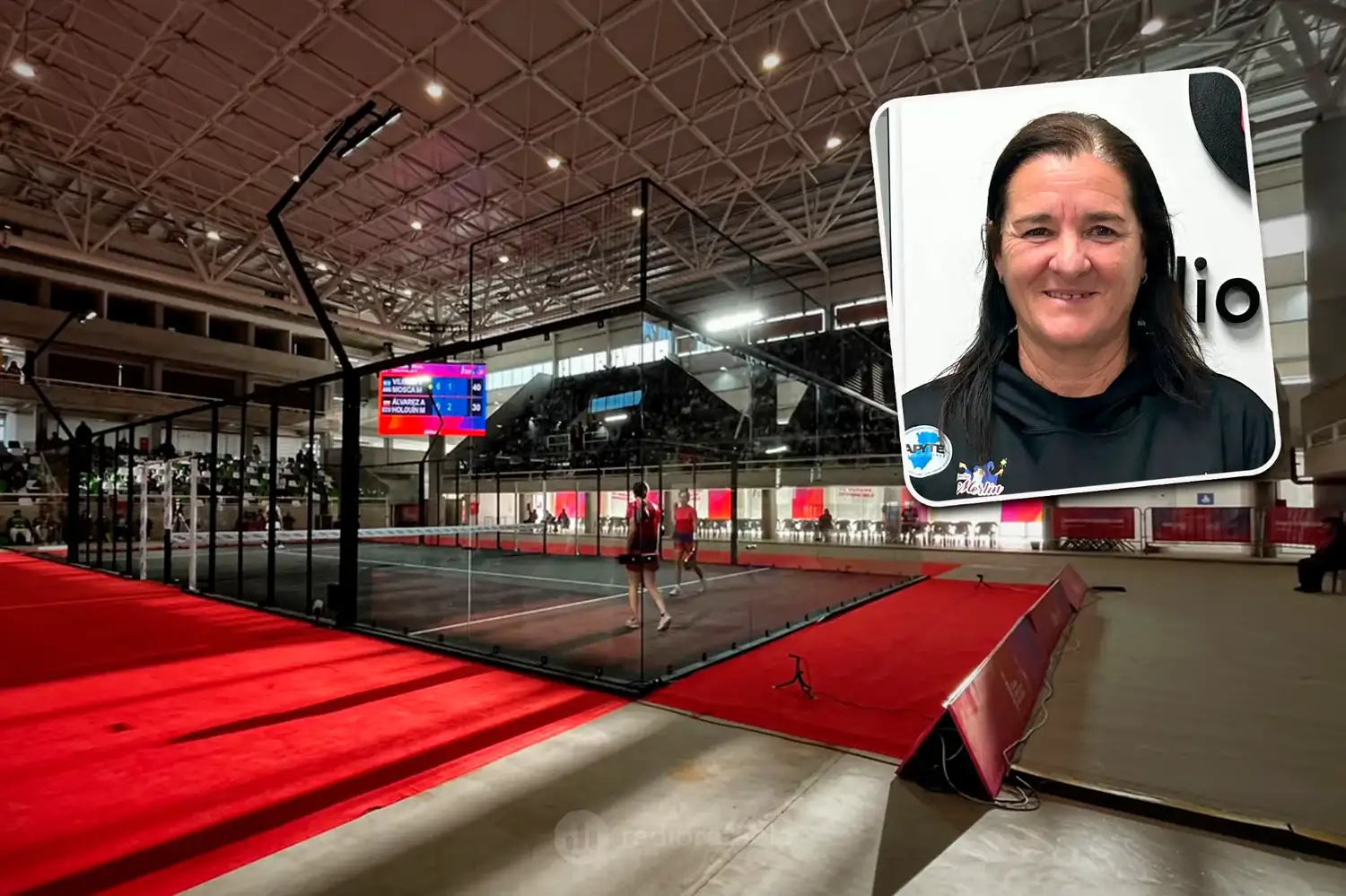 Gladys, la embajadora deportiva que impulsó el pádel en los Suramericanos: "Que te vuelvan a convocar es algo lindo"