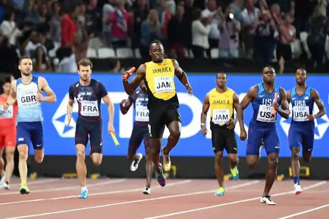 ¡Increíble! Bolt se lesionó en la última carrera de su vida