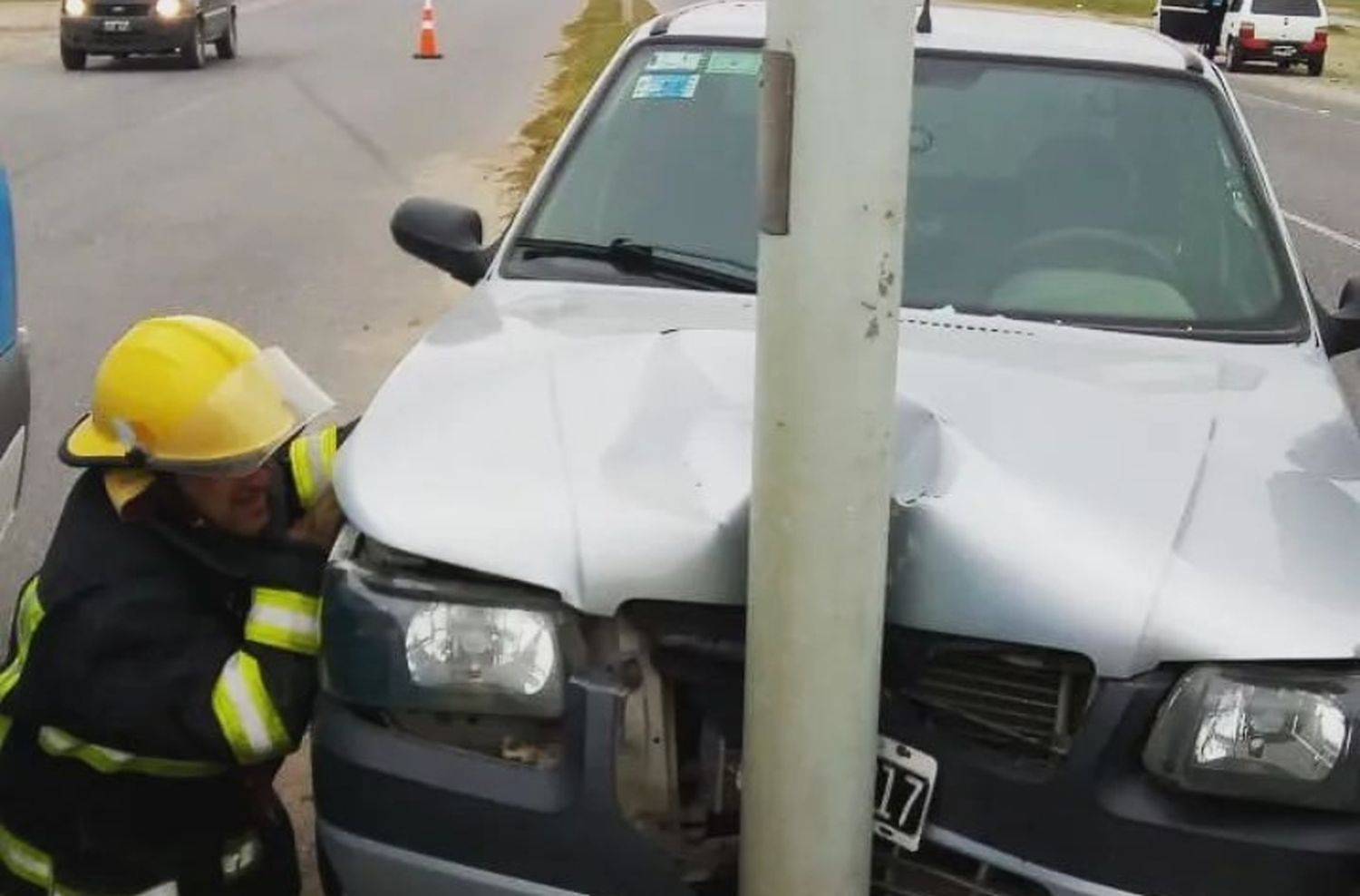 Brutal accidente en la ruta 11