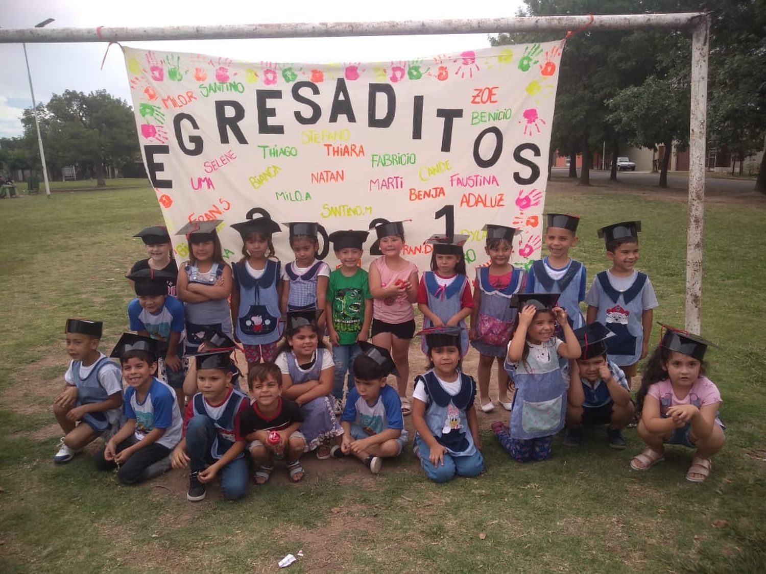 ¡Egresados 2021 del Jardín 917 de Los Aromos!