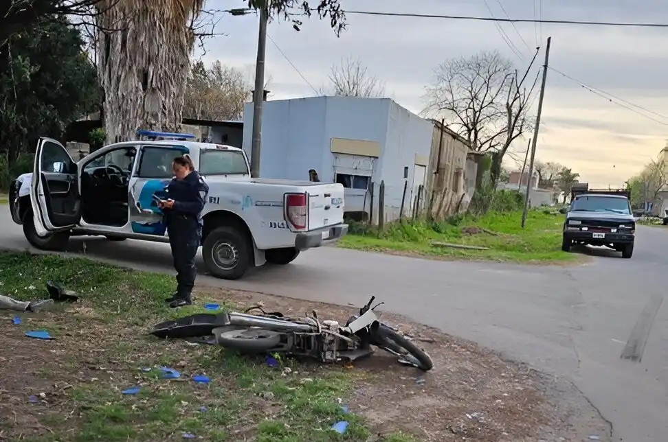 El accidente ocurrió en Liniers y Las Provincias.
