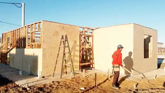 Construcción de viviendas de madera en Chajarí