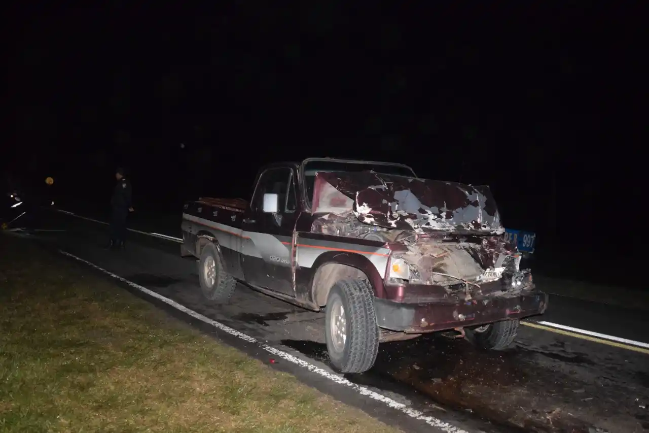 Accidente vial en Ruta Nacional 12