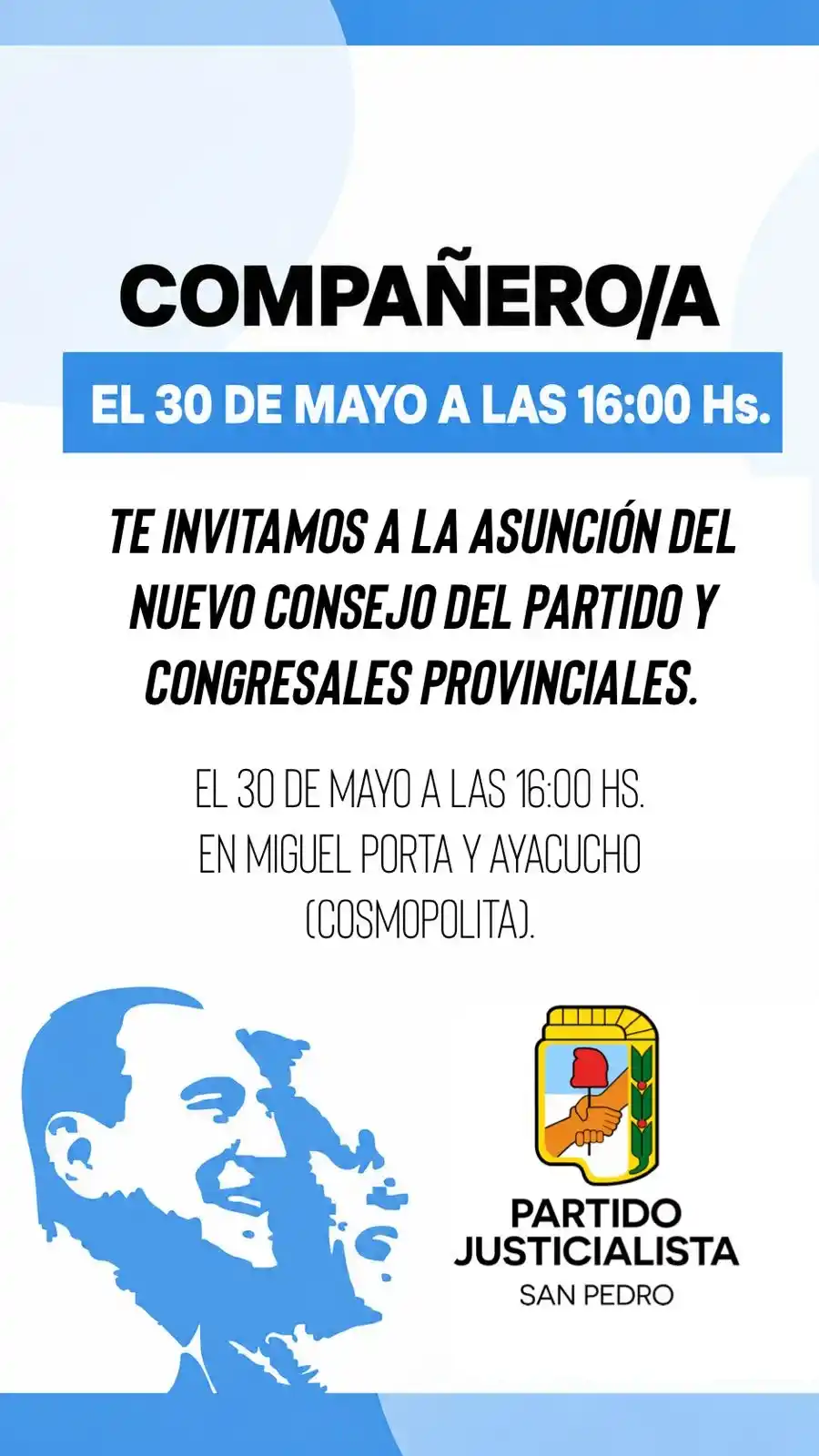 invitación pj san pedro