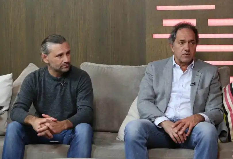 Scioli habló de su escandalosa separación desde Tandil: "Vivo intensamente la vida"