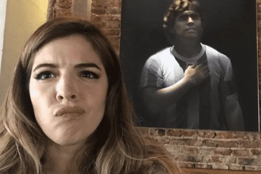 Dalma Maradona enojadísima porque no la dejaron entrar a ver al Nápoli: "El estadio tiene mi apellido"