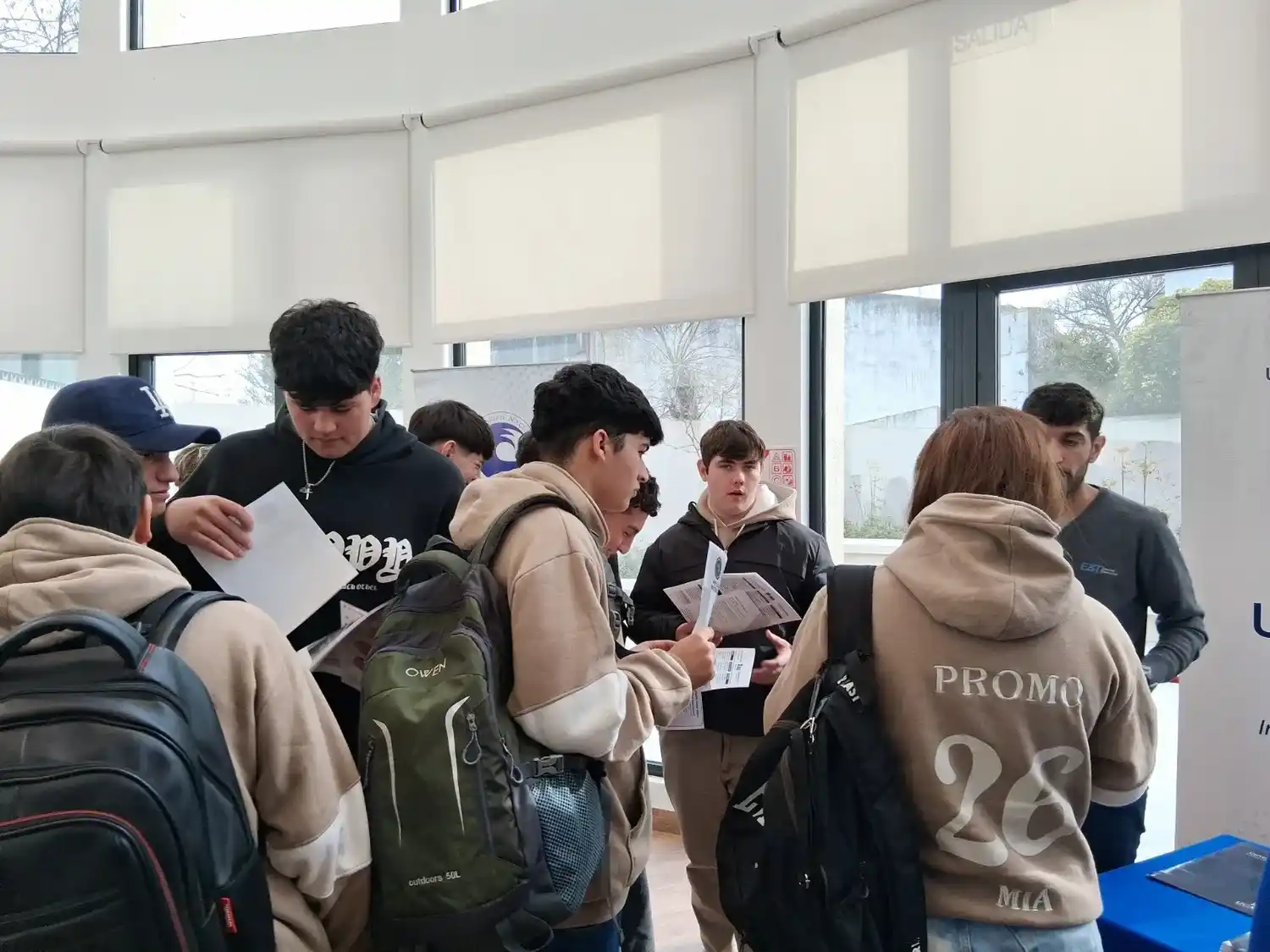 Interés. De los jóvenes por "Lobería estudia"