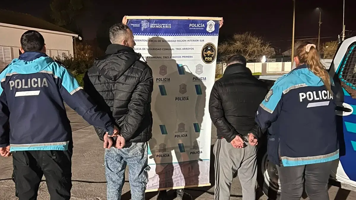 Dos individuos fueron detenidos durante los operativos