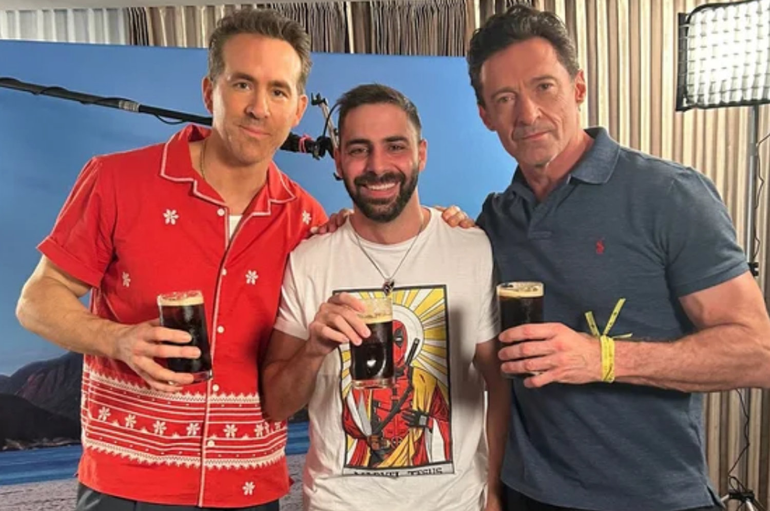 Video: Deadpool y Wolverine tomaron fernet y les encantó