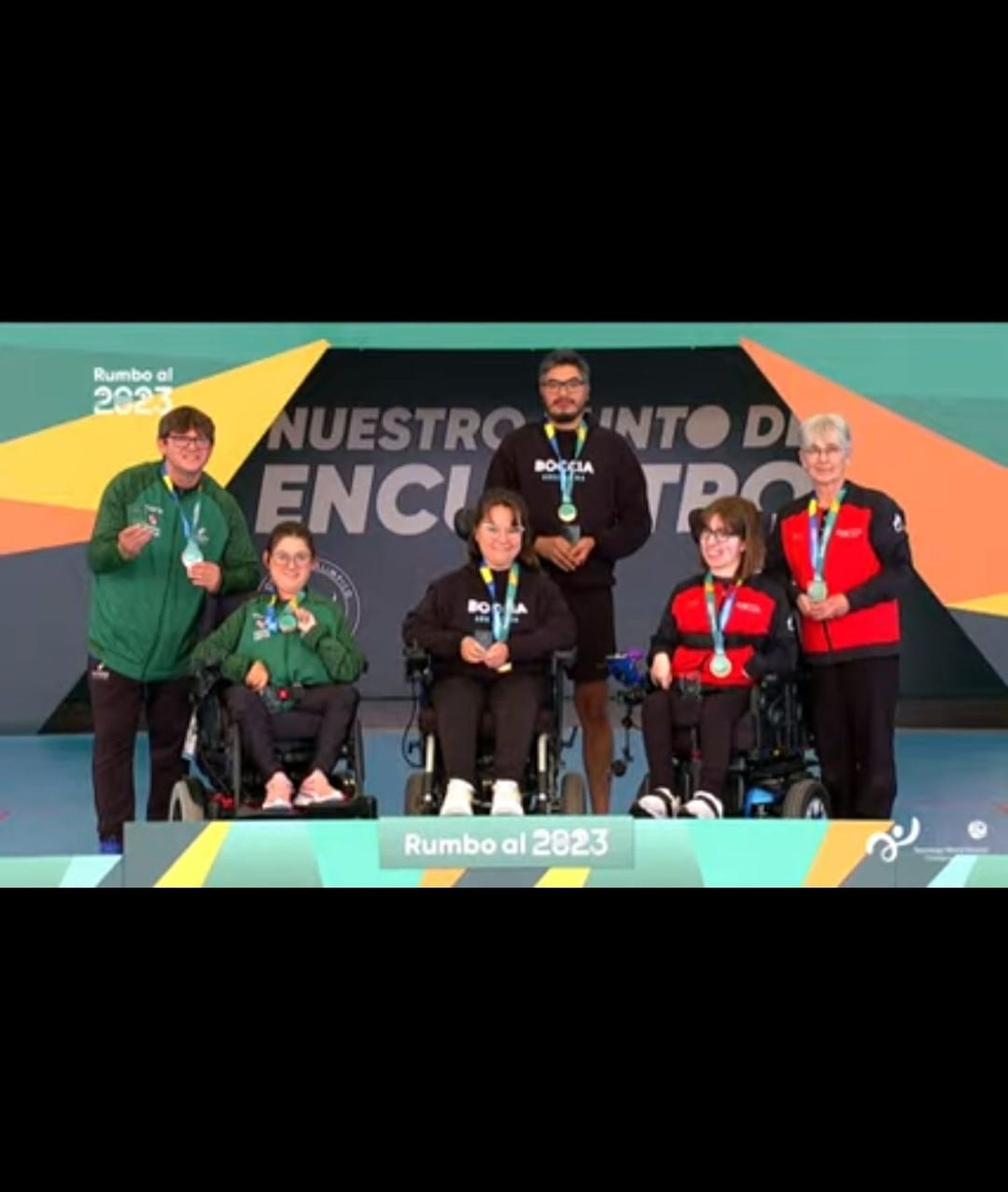 Boccia: Stefanía Ferrando logró oro y plata en Santiago de Chile