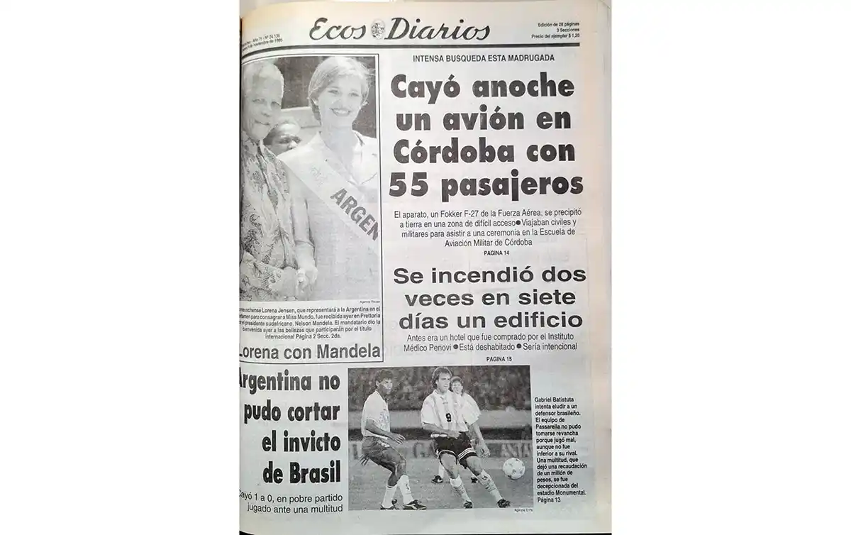 Jueves 9 de noviembre de 1995
