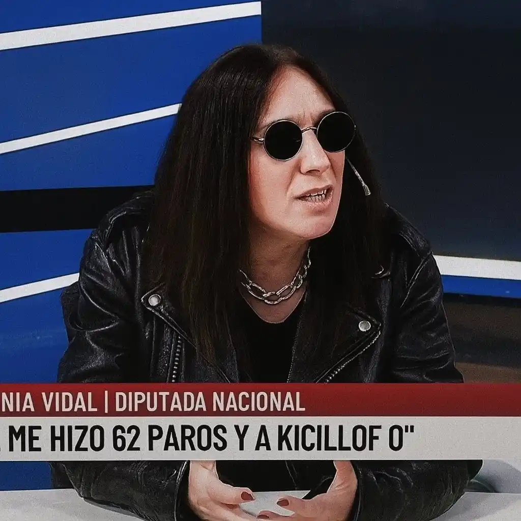 La foto homenaje de Vidal para Ozzy Osbourne.