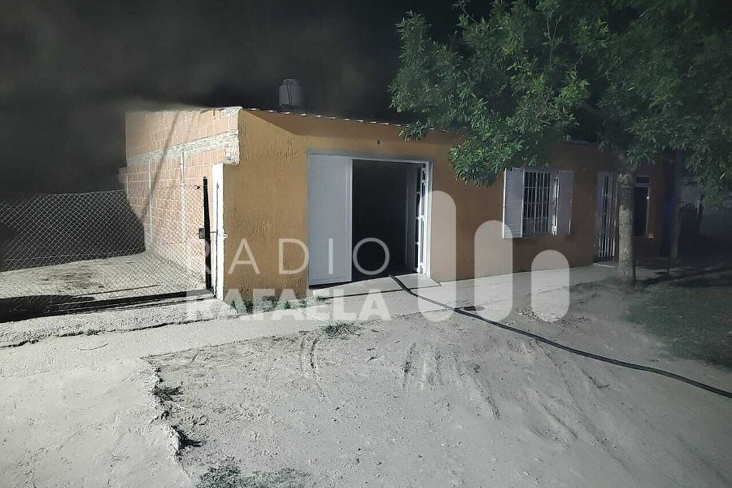 Incendio en barrio Virgen del Rosario