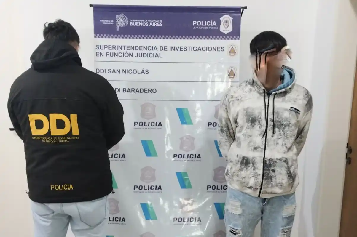 El aprehendido quedó a disposición de la Justicia.