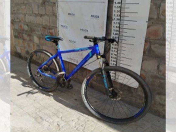 Recuperaron una bicicleta robada el lunes