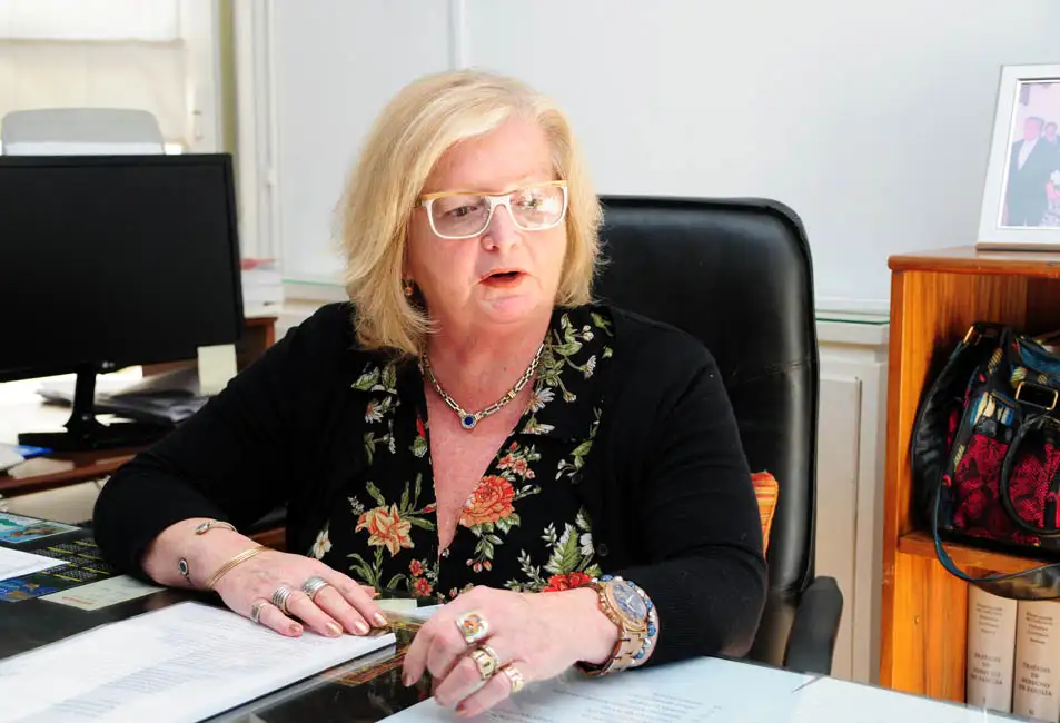 La jueza de Familia, Silvia Monserrat.