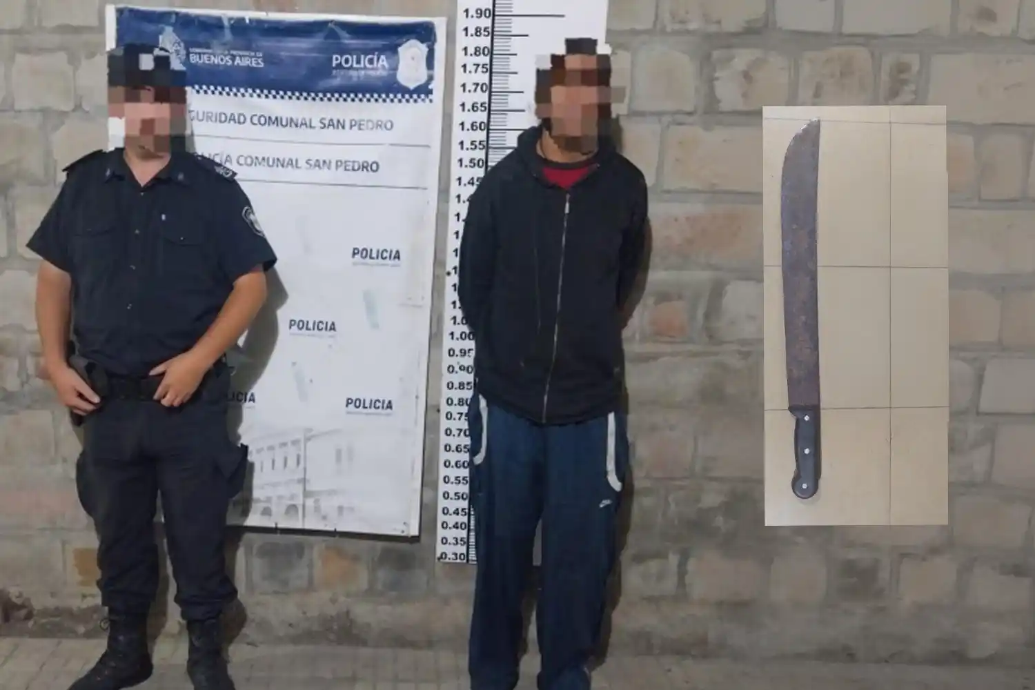 El hombre que atacó a machetazos a su vecino y agredió a un niño de 7 años