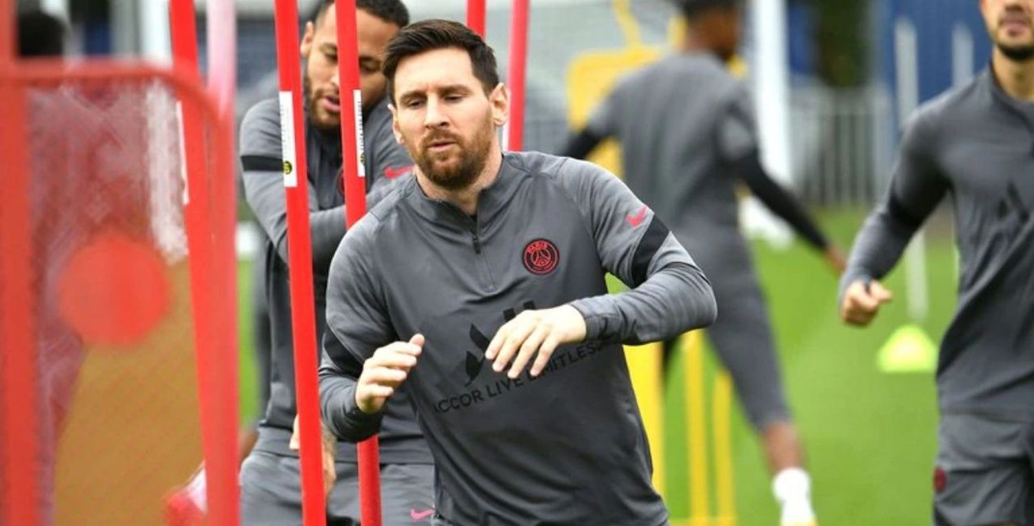 Lionel Messi estuvo ausente en el entrenamiento del PSG