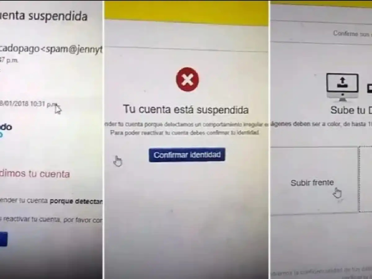 Alerta: fraude por mail para robar datos