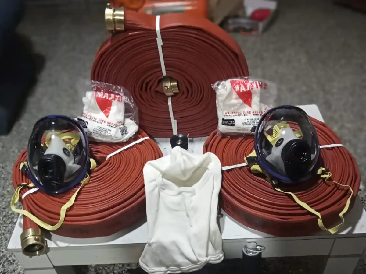 Bomberos adquirió nuevos equipamientos