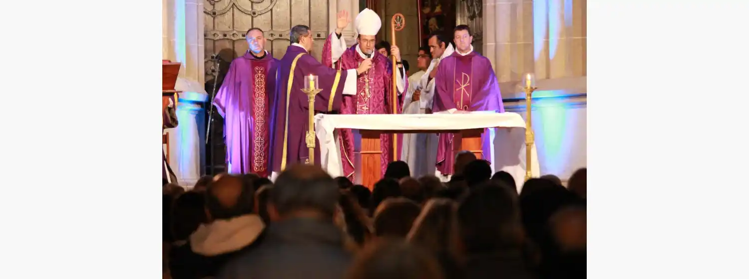 Miles de fieles participaron de la "Marcha de la Esperanza"