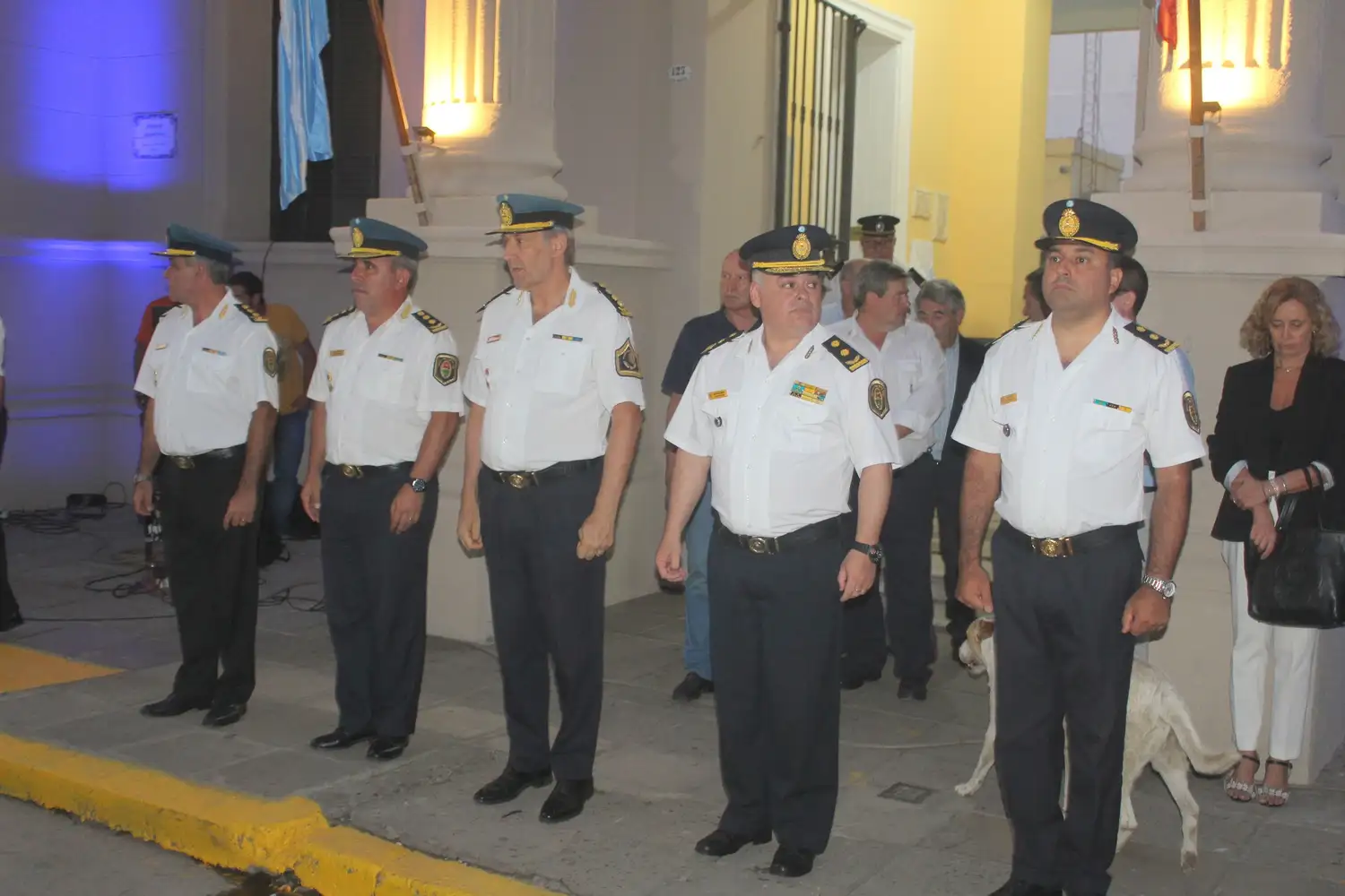 Se inauguraron las obras de restauración de la Jefatura Departamental de Policía