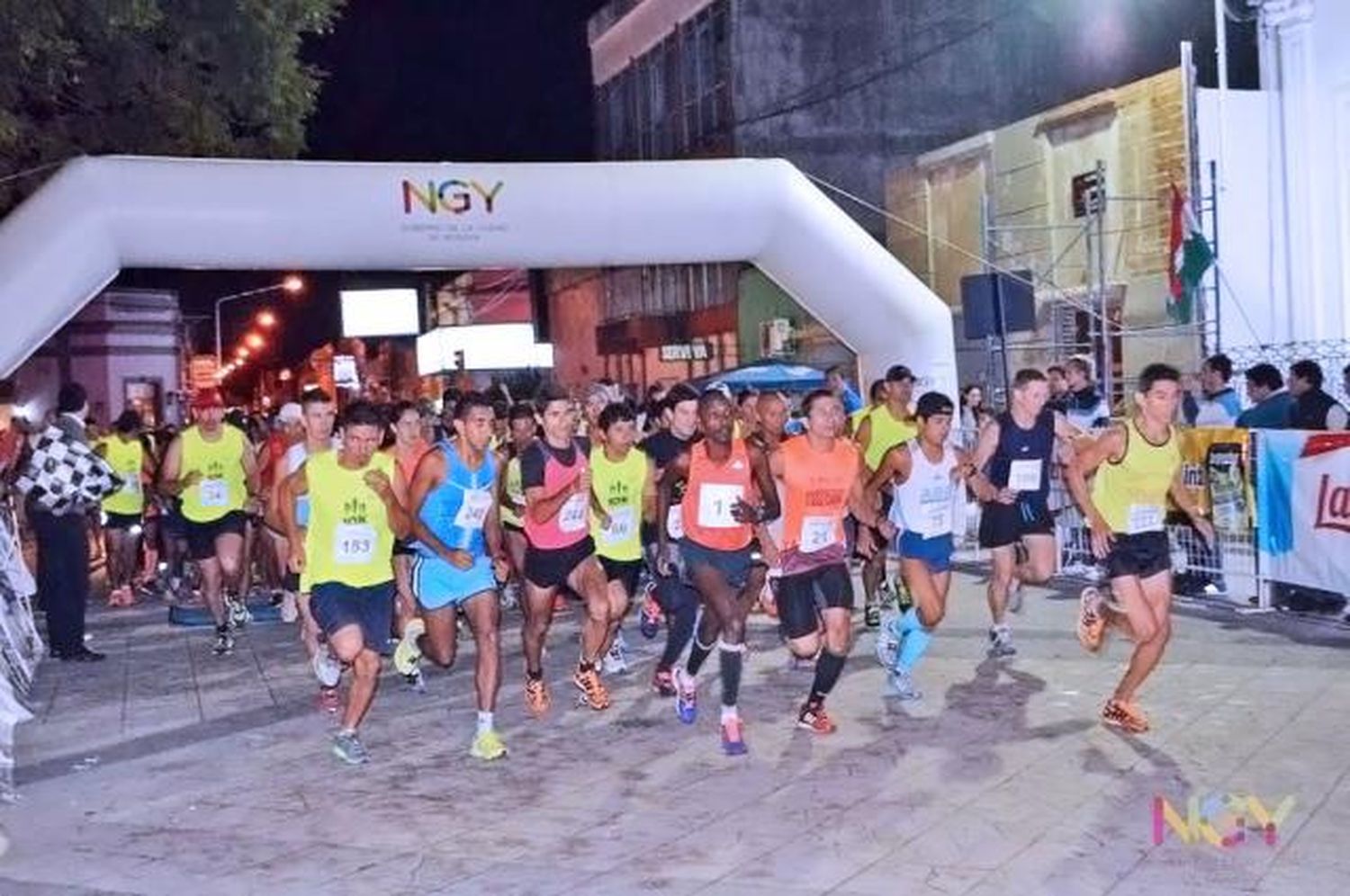 Sergio Meoniz fue cuarto en el maratón “Nogoyá Corre”