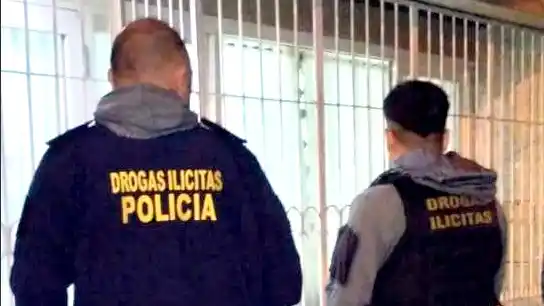 Allanamiento. Desarrollado en junio del año pasado en un inmueble de la Villa Díaz Vélez