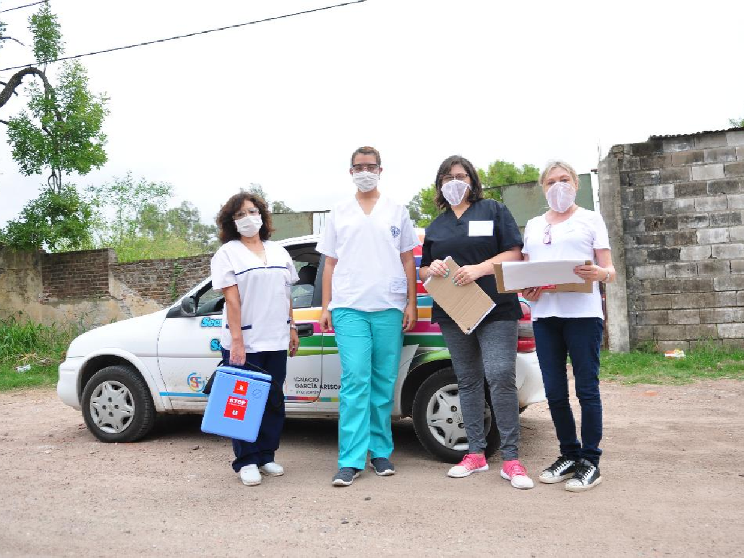 La vacunación a mayores de 65 contra la gripe continúa en barrio Roca
