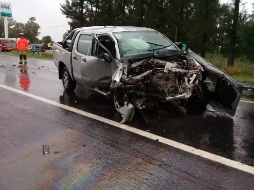 Trágico choque en ruta 205: Cuatro jóvenes muertos de Chubut que venían a ver el Superclásico
