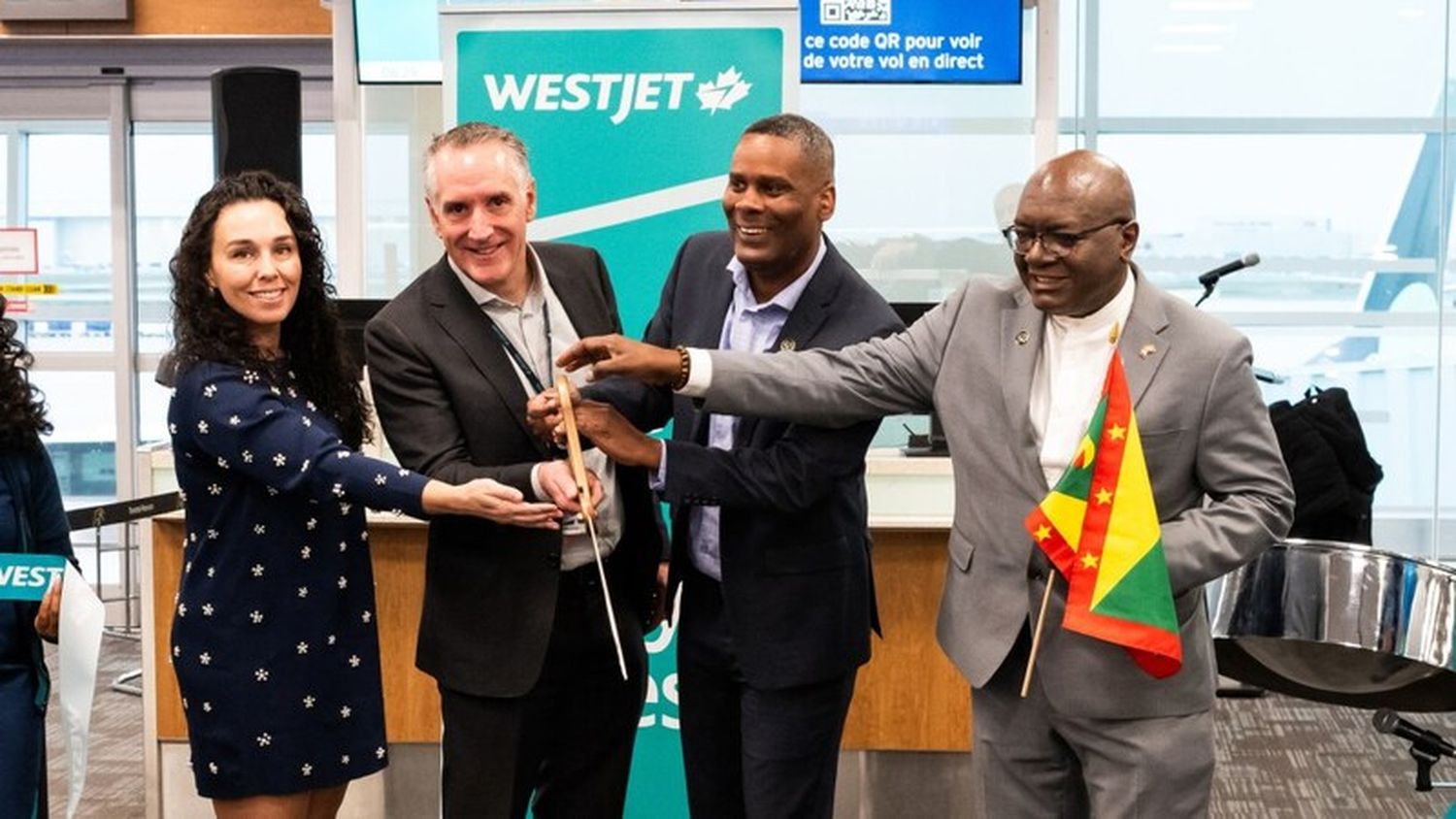 WestJet amplía su red caribeña con la inauguración de sus vuelos a Granada