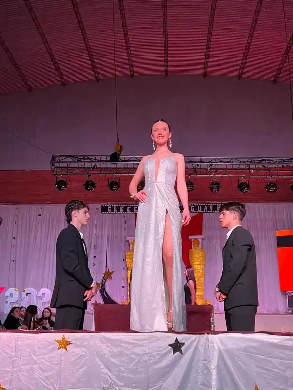 Valentina Sosa, la representante de Villaguay en la Fiesta Provincial del Estudiante Secundario