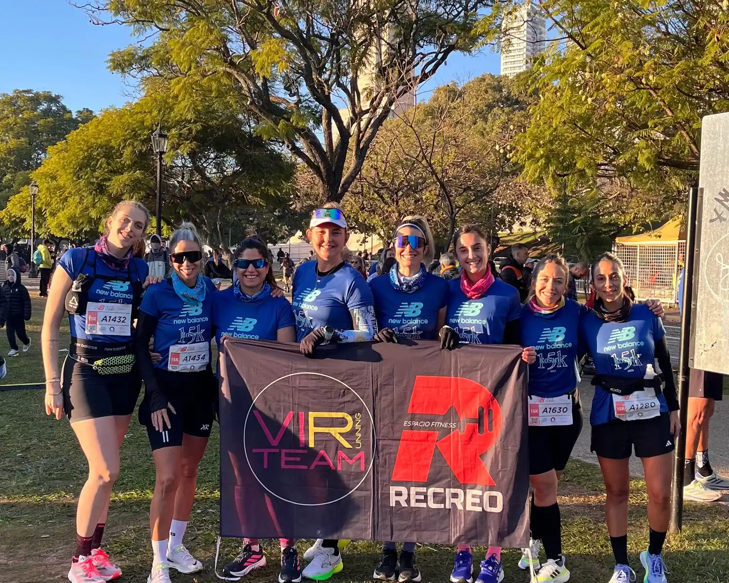 Ocho atletas de nuestra ciudad fueron parte de la carrera rosarina.