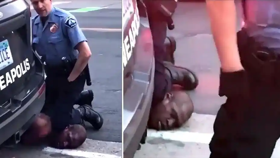 Otro video muestra la secuencia completa de la detención de George Floyd