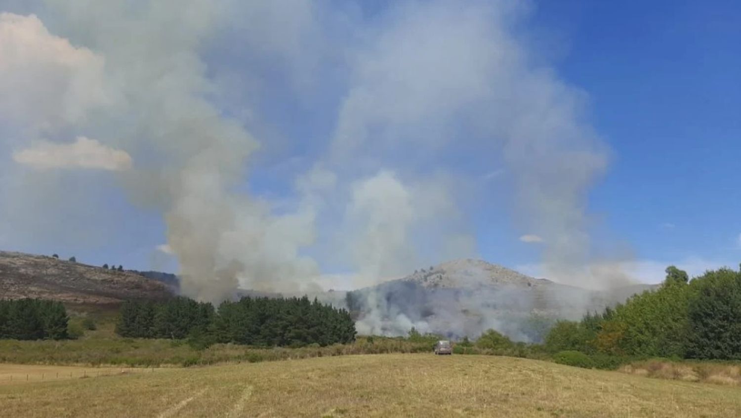 Incendio en las sierras de Tandil: Advierten que los focos son varios