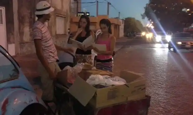 Ecoparque: realizan censo a recuperadores urbanos de residuos