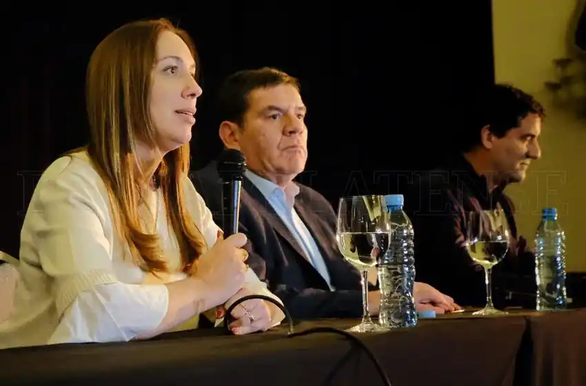 Vidal visitó Mar del Plata y cenó con el intendente Guillermo Montenegro